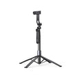 Suport Ugreen Selfie Sticks LP849 (45301), Bluetooth, Universal, with 1/4 inch Screw, Aluminum Alloy, 1.85m, Negru
