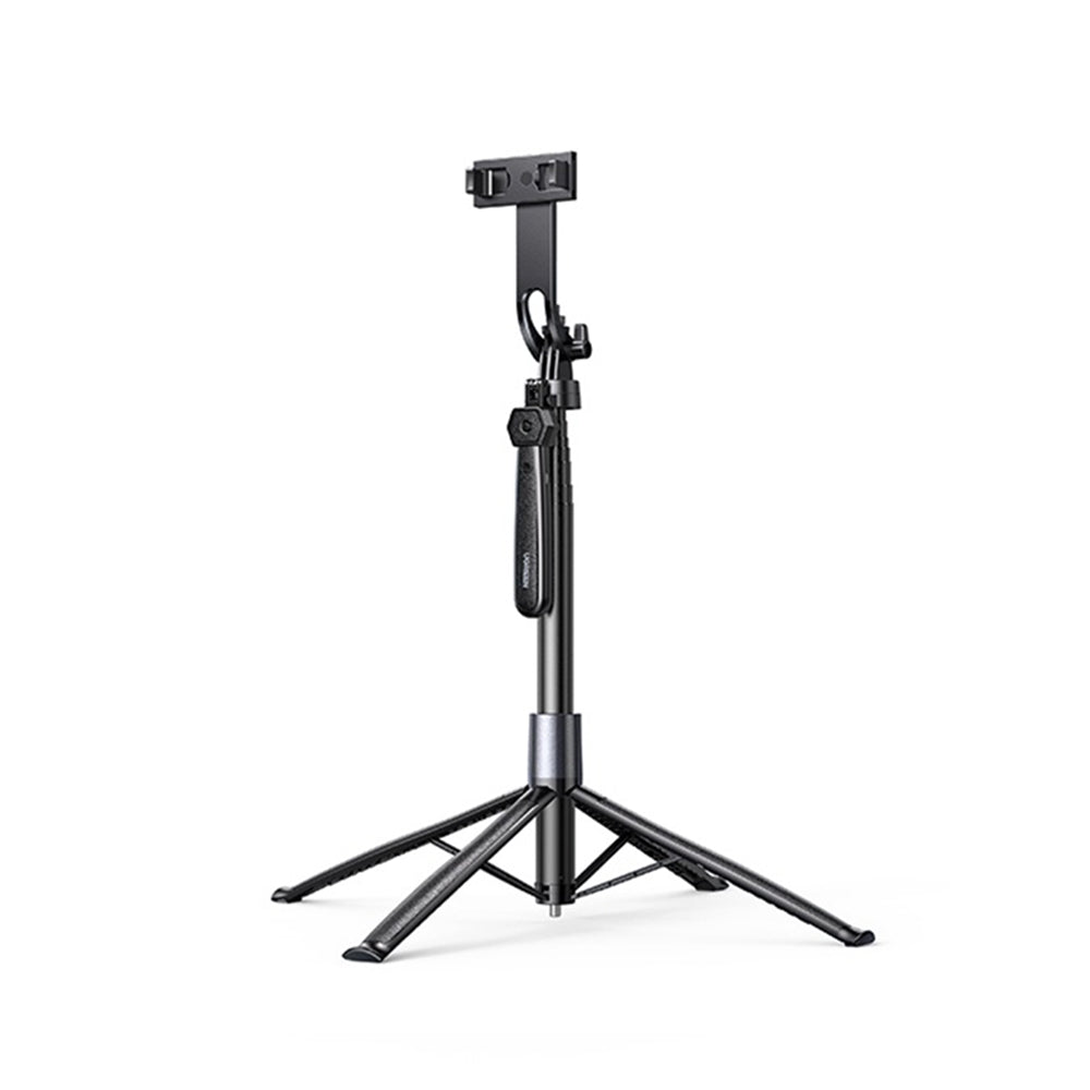 Suport Ugreen Selfie Sticks LP849 (45301), Bluetooth, Universal, with 1/4 inch Screw, Aluminum Alloy, 1.85m, Negru