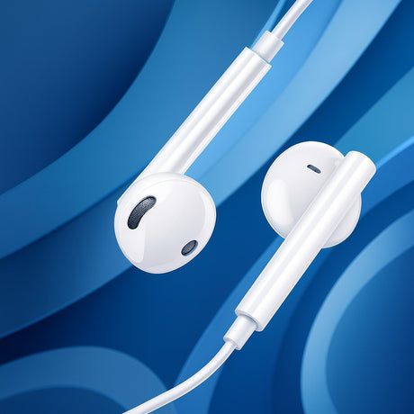 Casti Mcdodo Wired Earphones Element Series (HP-6081), In-Ear, Jack 3.5mm, 1.2m, Alb