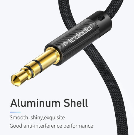 Cablu Mcdodo CA-6640, Jack 3.5mm, 1.2m, Negru