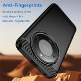 Husa de protectie Techsuit Carbon Silicone compatibil cu Honor Magic8 Lite, Negru