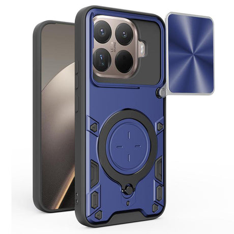Husa de protectie Techsuit CamGuard Pro compatibil cu Xiaomi 15T Pro, Albastru