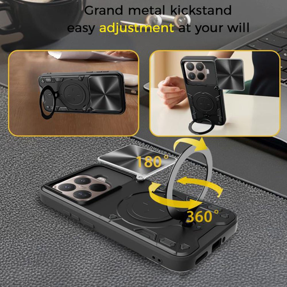 Husa de protectie Techsuit CamGuard Pro compatibil cu Xiaomi 15T Pro, Albastru