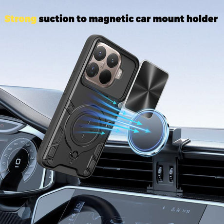 Husa de protectie Techsuit CamGuard Pro compatibil cu Xiaomi 15T Pro, Roz Auriu