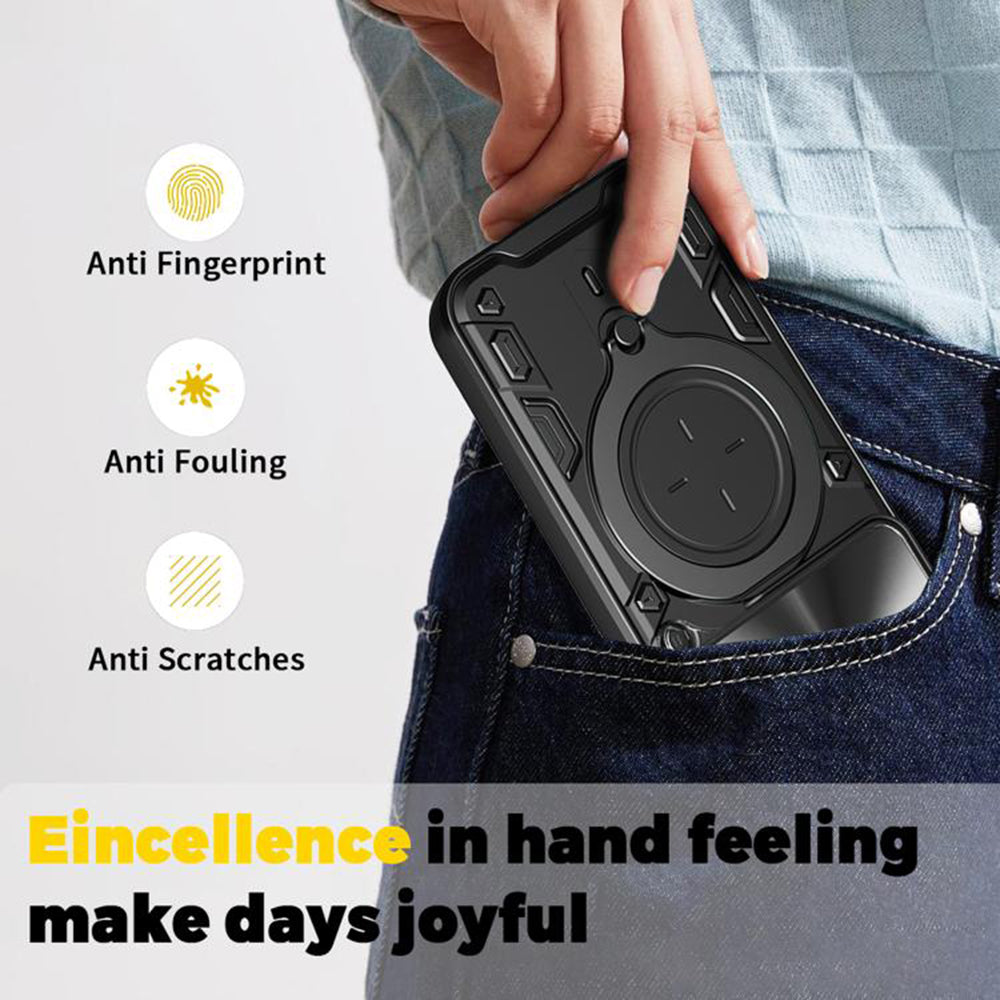 Husa de protectie Techsuit CamGuard Pro compatibil cu Xiaomi 15T Pro, Roz Auriu