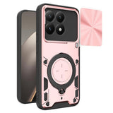 Husa de protectie Techsuit CamGuard Pro compatibil cu Xiaomi 15T, Roz Auriu