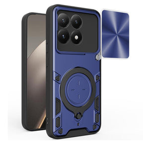 Husa de protectie Techsuit CamGuard Pro compatibil cu Xiaomi 15T, Albastru