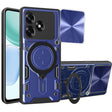 Husa de protectie Techsuit CamGuard Pro compatibil cu Honor X5c Plus, Albastru