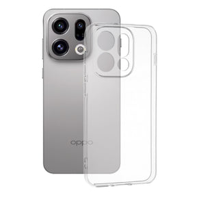Husa de protectie Techsuit Clear Silicone compatibil cu Oppo Find X9, Transparent
