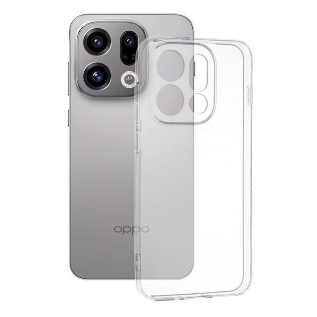 Husa de protectie Techsuit Clear Silicone compatibil cu Oppo Find X9, Transparent