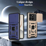 Husa de protectie Techsuit CamShield Series compatibil cu Honor X5c Plus, Albastru