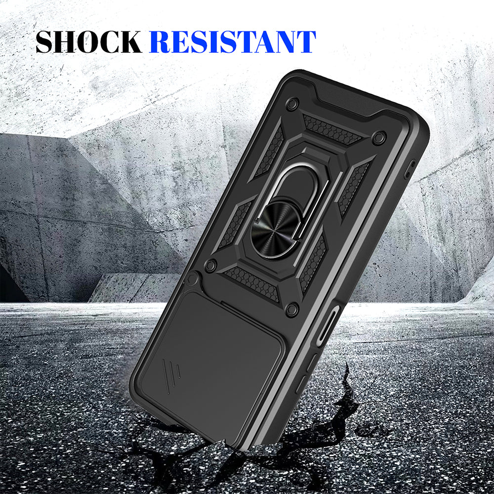 Husa de protectie Techsuit CamShield Series compatibil cu Honor X5c Plus, Albastru