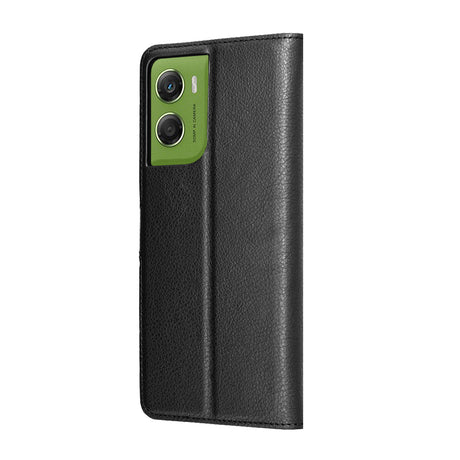 Husa de protectie Techsuit Leather Folio compatibil cu Motorola Moto G06, Negru