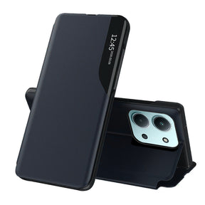 Husa de protectie Techsuit eFold Series compatibil cu Xiaomi Redmi 15C 4G / Redmi 15C 5G / Poco C85 4G, Albastru Inchis
