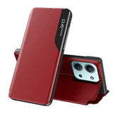 Husa de protectie Techsuit eFold Series compatibil cu Xiaomi Redmi 15C 4G / Redmi 15C 5G / Poco C85 4G, Rosu