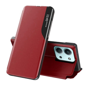 Husa de protectie Techsuit eFold Series compatibil cu Xiaomi Redmi 15C 4G / Redmi 15C 5G / Poco C85 4G, Rosu