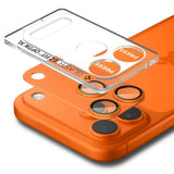 Folie de protectie Spigen Optik.tR EZ Fit Pro XL Camera Glass (AGL10650) compatibil cu iPhone 17 Pro Max, Portocaliu