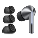Casti Techsuit (set de 3) Replacement Ear Tips AirVibe (ET3) -for Samsung Galaxy Buds 3 Pro, Premium Silicone S, M, L Sizes, White
