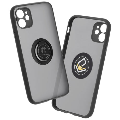 Husa de protectie Techsuit Glinth compatibil cu iPhone 11, Negru