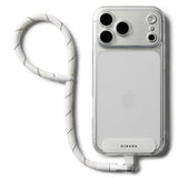 Suport Ringke Universal Hand Strap Link Flow P-Type, Crossbody Lanyard for Phone Cases, Adjustable, Cloud White