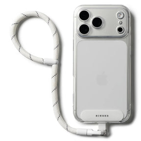 Suport Ringke Universal Hand Strap Link Flow P-Type, Crossbody Lanyard for Phone Cases, Adjustable, Cloud White