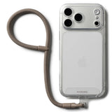 Suport Ringke Universal Hand Strap Link Flow P-Type, Crossbody Lanyard for Phone Cases, Adjustable, Mocha Mousse