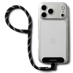 Suport Ringke Universal Hand Strap Link Flow P-Type, Crossbody Lanyard for Phone Cases, Adjustable, Shade Black
