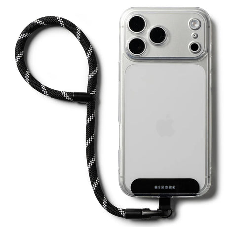 Suport Ringke Universal Hand Strap Link Flow P-Type, Crossbody Lanyard for Phone Cases, Adjustable, Shade Black