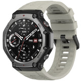 Curea smartwatch Techsuit Watchband (W067) compatibil cu Amazfit T-Rex 3, Dusty Gray