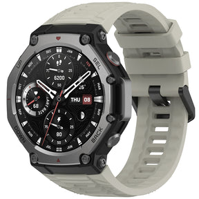 Curea smartwatch Techsuit Watchband (W067) compatibil cu Amazfit T-Rex 3, Dusty Gray