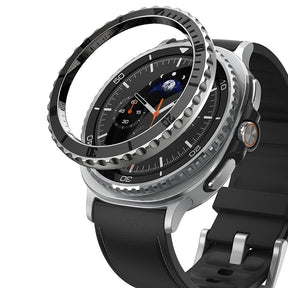 Accesoriu smartwatch Ringke Premium Bezel Styling compatibil cu Samsung Galaxy Watch8 Classic, Negru (Gw8C-46-96)