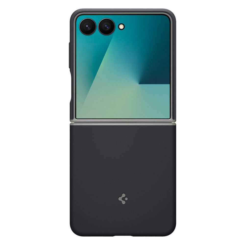 Husa de protectie Spigen Caseology Nano Pop MagSafe (ACS11158) compatibil cu Samsung Galaxy Z Flip7, Negru Sesame