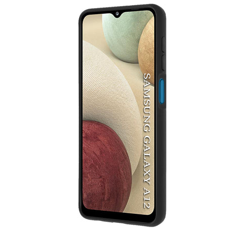 Husa de protectie Techsuit Glinth compatibil cu Samsung Galaxy A12 / A12 Nacho, Negru