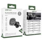 Suport Acefast- Car Holder (D50) Magnetic Grip, for Air Vent, Secure Fit, Non-slip Pad, Matte Surface, for 4.7-6.9" Phone, Black