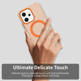Husa de protectie Techsuit CandyCase MagSafe compatibil cu Oppo Reno14, Portocaliu