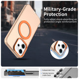 Husa de protectie Techsuit CandyCase MagSafe compatibil cu Oppo Reno14, Portocaliu