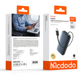 Baterie externa Mcdodo MetaFree (MC-5920), 10000mAh, USB-C, 45W, Gri