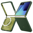 Husa de protectie Spigen Caseology Nano Pop MagSafe (ACS11159) compatibil cu Samsung Galaxy Z Flip7, Avo Green