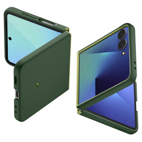 Husa de protectie Spigen Caseology Nano Pop MagSafe (ACS11159) compatibil cu Samsung Galaxy Z Flip7, Avo Green