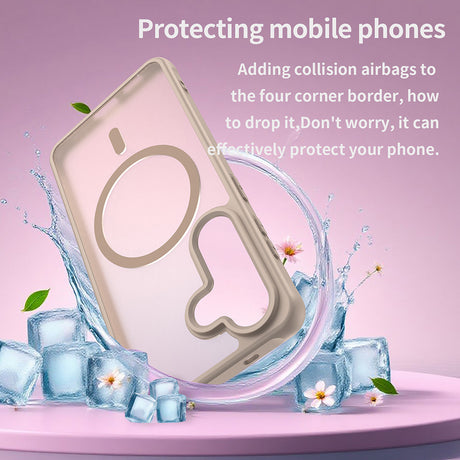Husa de protectie Techsuit HaloFrost II MagSafe compatibil cu Samsung Galaxy S26, Auriu
