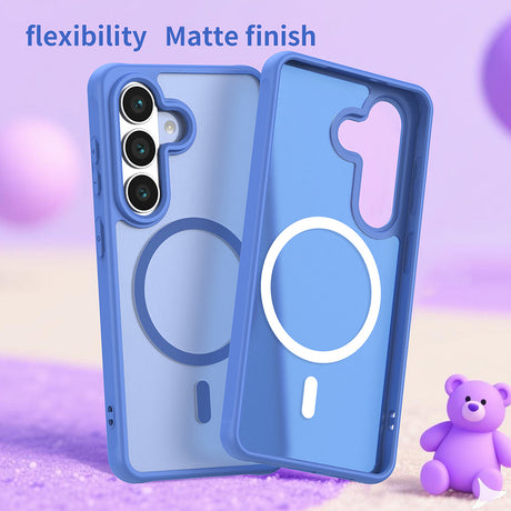 Husa de protectie Techsuit HaloFrost II MagSafe compatibil cu Samsung Galaxy S26, Albastru Cer