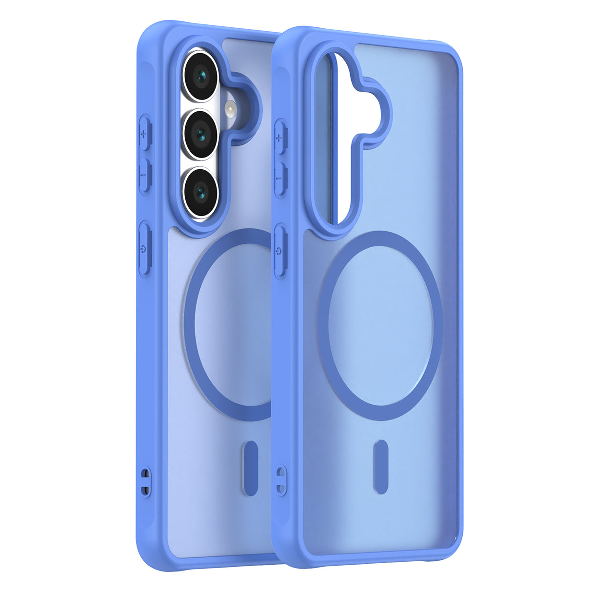 Husa de protectie Techsuit HaloFrost II MagSafe compatibil cu Samsung Galaxy S26, Albastru Cer