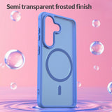 Husa de protectie Techsuit HaloFrost II MagSafe compatibil cu Samsung Galaxy S26, Albastru Cer