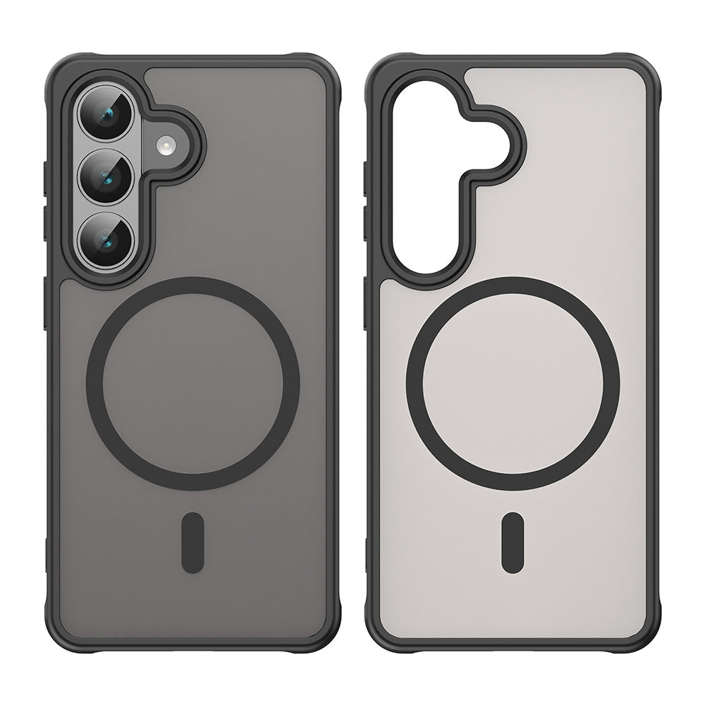 Husa de protectie Techsuit HaloFrost II MagSafe compatibil cu Samsung Galaxy S26, Negru