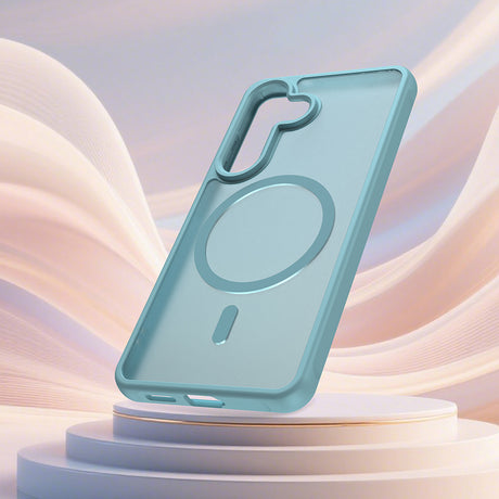 Husa de protectie Techsuit HaloFrost II MagSafe compatibil cu Samsung Galaxy S26, Verde Menta