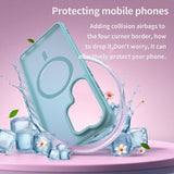 Husa de protectie Techsuit HaloFrost II MagSafe compatibil cu Samsung Galaxy S26 Ultra, Verde Menta