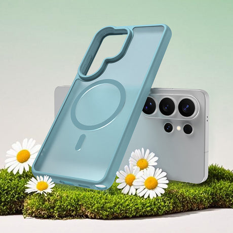 Husa de protectie Techsuit HaloFrost II MagSafe compatibil cu Samsung Galaxy S26 Ultra, Verde Menta