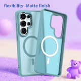 Husa de protectie Techsuit HaloFrost II MagSafe compatibil cu Samsung Galaxy S26 Ultra, Verde Menta