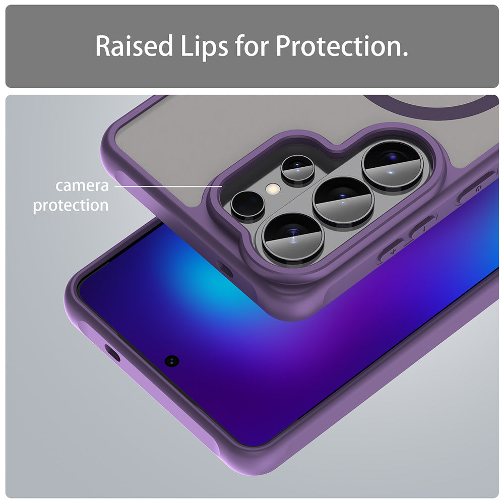 Husa de protectie Techsuit HaloFrost II MagSafe compatibil cu Samsung Galaxy S26 Ultra, Mov