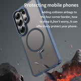 Husa de protectie Techsuit HaloFrost II MagSafe compatibil cu Samsung Galaxy S26 Ultra, Bleumarin